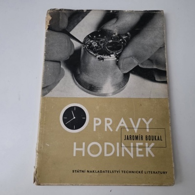 Kniha Opravy hodinek - Jaromír Boukal (1958) - 2829. publikace