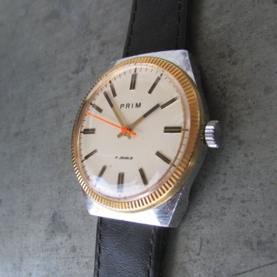 Náramkové hodinky PRIM ala "Rolex" z roku  1981 po servisu