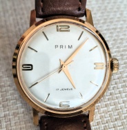 HODINKY PRIM ZLACENÉ 60. LÉTA