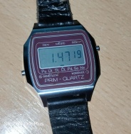 VZÁCNÉ PRIM DIGITÁL NEJVZÁCNĚJŠÍ VARIANTA BORDÓ CCA 1984