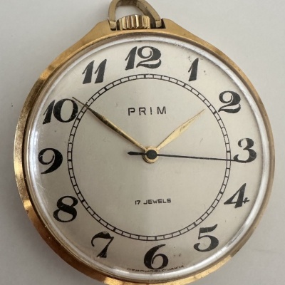 PRIM cal 66 - pozlátené kapsáče