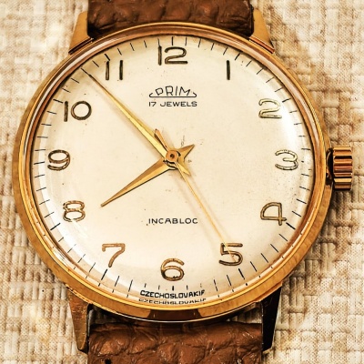 PRIM INCABLOC ZLACENÉ 34mm