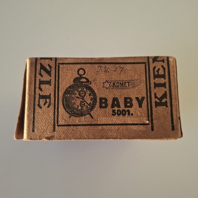 Krabice budík Kienzle BABY 5001