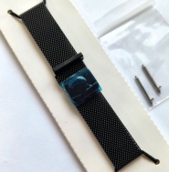 MILÁNSKÝ TAH 18mm -MAGNETICKÝ- ČERNÝ