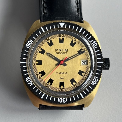 PRIM SPORT nerez gold PVD