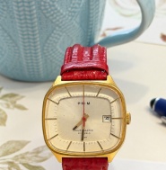 Hodinky Prim Automatic - Zlaté TV