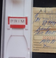 KRABIČKA A POKLADNÍ DOKLAD PRIM SPORT