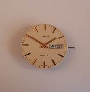 Číselník Prim Quartz date/day, ručky a strojek 