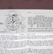 Nauka o obsluze hodinek Prim Orlík - reprint