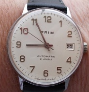 prim automatic 21 jewels rok 1980 funkcni