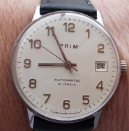 prim automatic 21 jewels rok 1980 funkcni
