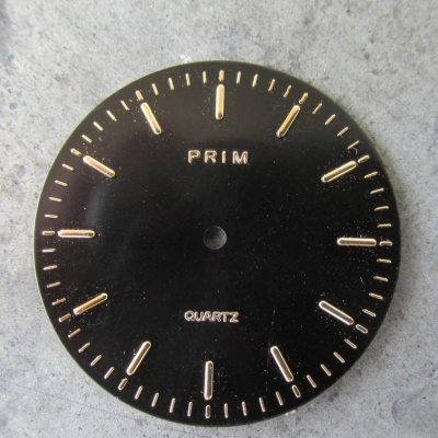 ČÍSELNÍK PRIM QUARTZ, NIKDY NEPOUŽITÝ - NOVÝ, ČERNÝ