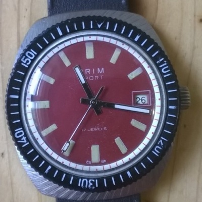 Prim Sport II červené drsněné pár
