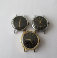3x HODINKY PRIM , FUNKČNÍ, PRŮMĚR 30mm