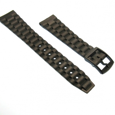 Plastový náramek š. 20 mm - černý