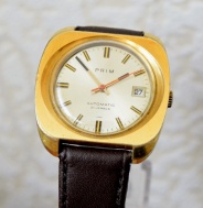 Prim - Automatic - kal. 96 - Světlé - Sunburst - Zlacené