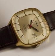 PRIM 96 020 3 Automatic pozlátené, strojček 96 1000