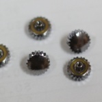 korunka Prim chrom, nepoužitá, prachotěsná