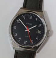 Pánské hodinky Prim 68, modrý číselník