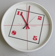 NÁSTĚNNÉ HODINY PRIM QUARTZ, FUNKČNÍ