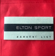 ELTON SPORT Záruční list