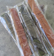 ŘEMÍNKY NA HODINKY ŠÍŘE 20mm NOVÉ - NEPOUŽITÉ, 6 KUSŮ