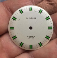 Originální vývozní ciferník Prim  - Globus