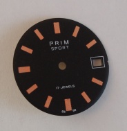 Číselník Prim sport II oranžový