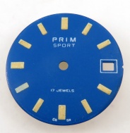 Modrý číselník PRIM SPORT II.