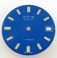 Modrý číselník PRIM SPORT II.