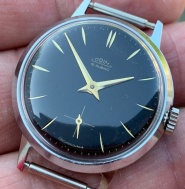 Klasické PRIM elegantné s čiernym číselníkom