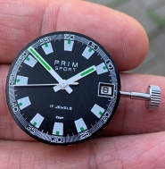 Zaujímavosť - strojček cal 68 upravený na samonáťah