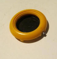POUZDRO  NA PRIM QUARTZ NEPOUŽITÉ - ORANŽOVÉ