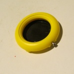 ORIGINÁLNÍ NENOŠENÉ POUZDRO NA PRIM QUARTZ - ŽLUTÉ