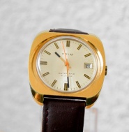 Prim - Automatic - kal. 96 - Světlé - Sunburst - Zlacené