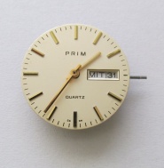 PRIM QUARTZ S DVOJITÝM KALENDÁŘEM - STROJ+ČÍSELNÍK