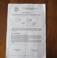 ZÁRUČNÍ LIST PRIM - NA ANALOGOVÉ NÁRAMKOVÉ HODINKY SYSTÉMU QUARTZ