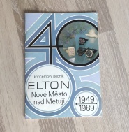 Brozura Prim Elton 40 let
