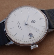 PRIM BAUHAUS ANCRE AUTOMATIC CAL. 96 KRÉMOVÉ VÝVOZNÍ ORIGINÁLY