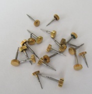 Korunky na hodinky - zlacené, originální nepoužité, 20 kusů