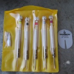 HODINÁŘSKÉ ŠROUBOVÁČKY + NÁHRADNÍ HROTY - NEPOUŽITÉ + ochrana číselníku