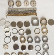 Konvolut dílů na hodinky Prim