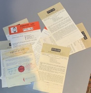 Originálne záručné listy PRIM - 10 kusov