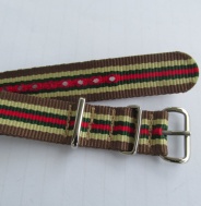 ŘEMÍNEK NATO O ŠÍŘI 18mm S NEREZOVÝM KOVÁNÍM