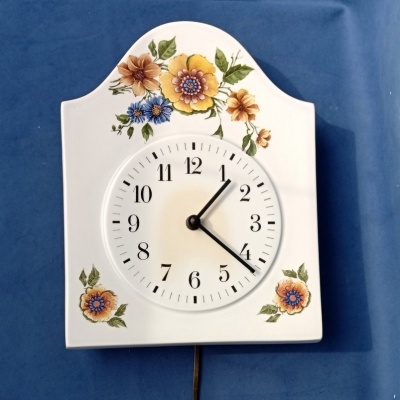 Nástěnné porcelánové hodiny Ditmar Urbach