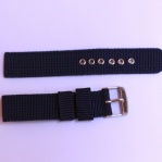 1x nylonový modrý pásek 18mm, nový