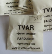 326 - ORIGINÁLNÍ SKLO TVAR PARDUBICE 326  - NA PRIM TRAKTOR