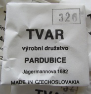 326 - 10 x ORIGINÁLNÍ SKLO TVAR PARDUBICE 326  - NA PRIM TRAKTOR