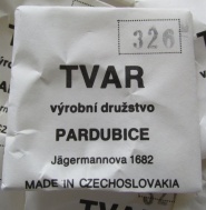 326 - 10 x ORIGINÁLNÍ SKLO TVAR PARDUBICE 326  - NA PRIM TRAKTOR