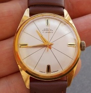 zlacene hodinky prim 17 jewels 